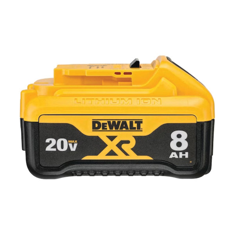 DeWALT DCB208 Battery, 20 V, 8 Ah Battery Capacity, Lithium-Ion Battery Chemistry, 1-Battery