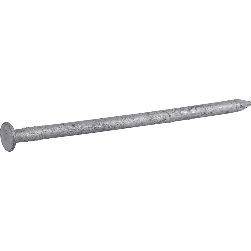 Fas-n-Tite 461287 Exterior Common Nail, 3-1/2 in L, 16d Penny, Flat Head, 8 ga Gauge, Carbon Steel