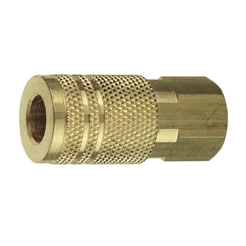 Forney Industrial/Milton 75247 Air Coupler, 3/8 in FNPT x 3/8 in FNPT, Steel