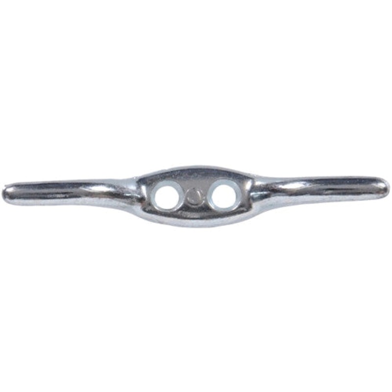 HARDWARE ESSENTIALS 322308 Rope Cleat, 2-1/2 in D Rope, 20 lb Load, Zinc, Nickel-Plated